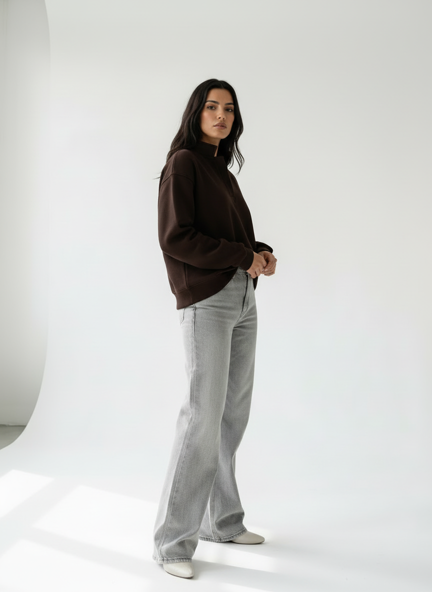 FT-0018/Dark Brown-Coller UP